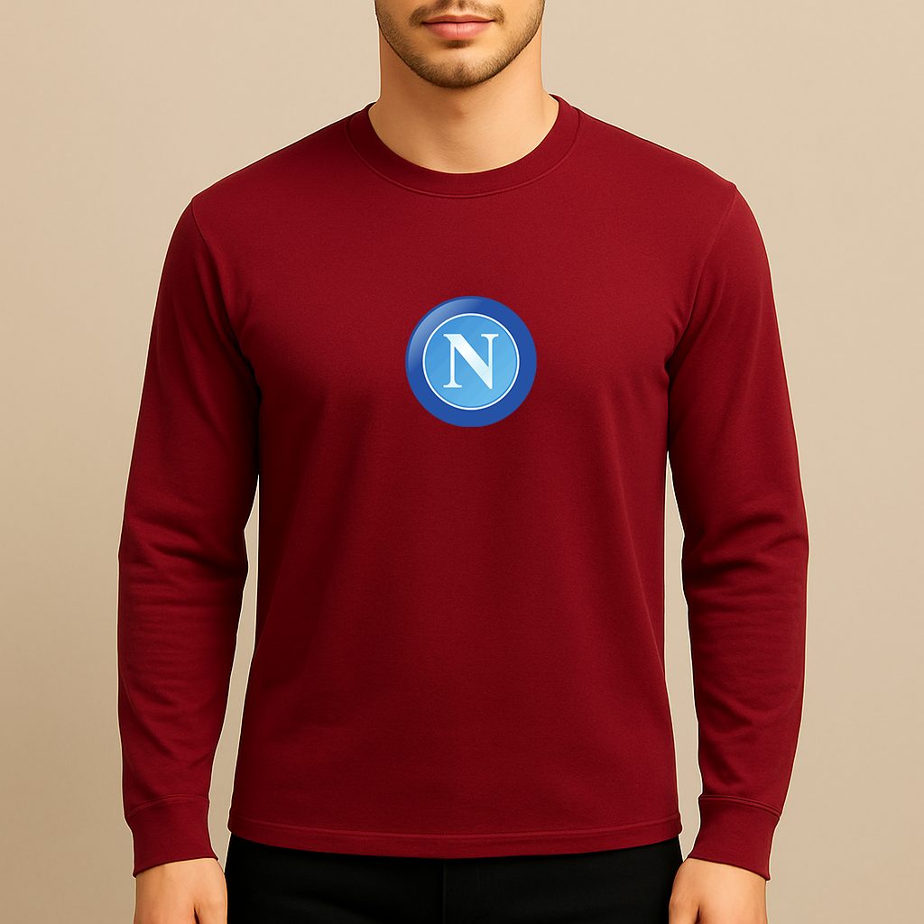 Men's Napoli FC Long Sleeve T-Shirt