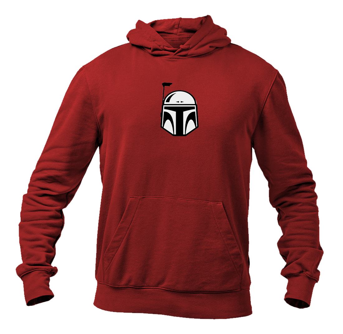Men's Star Wars Boba Fett Helmet Pullover Hoodie
