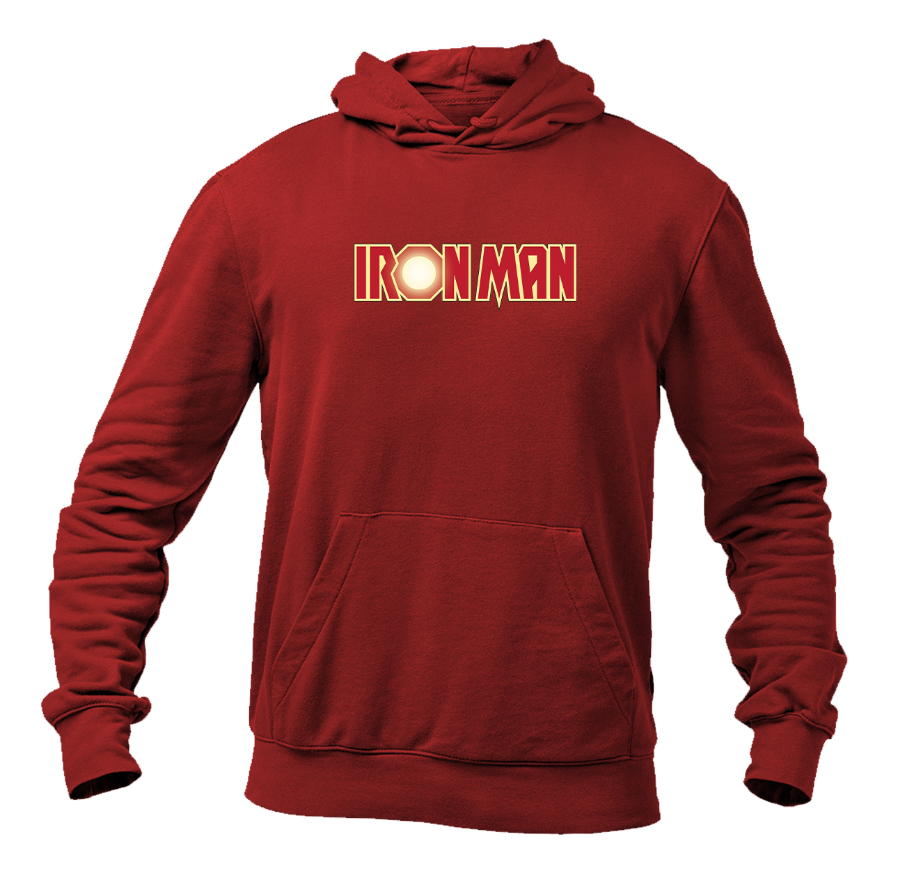 Men's Iron Man Marvel Superhero Pullover Hoodie