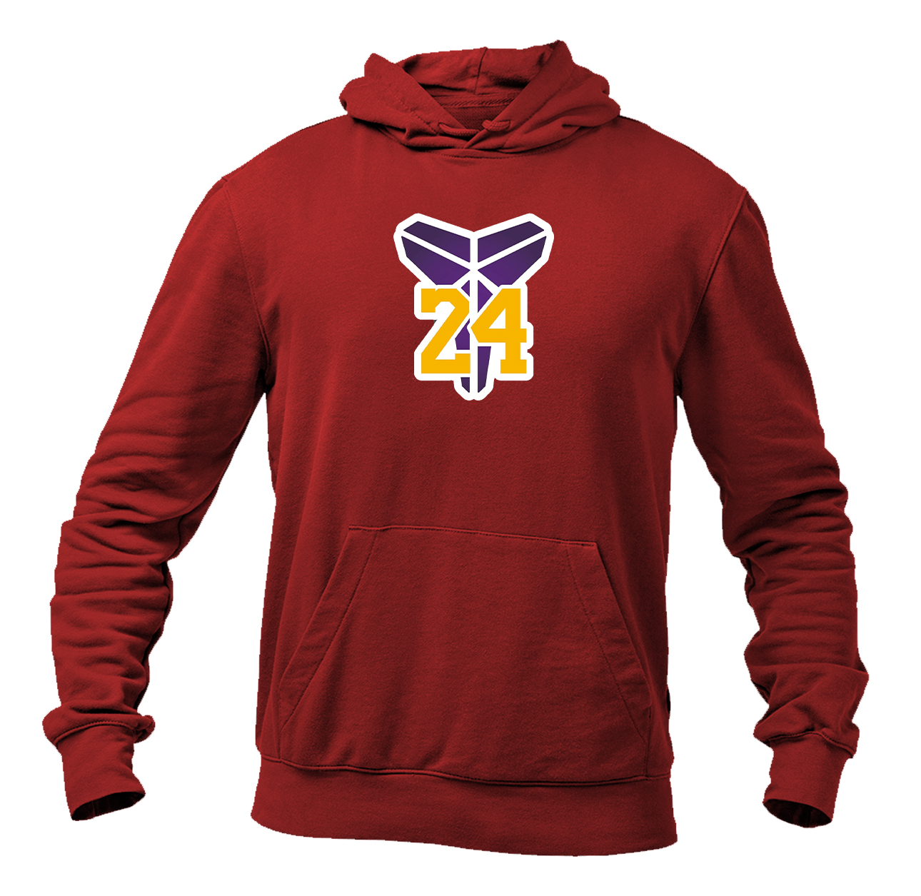 Men's Kobe Bryant Mamba 24 Pullover Hoodie