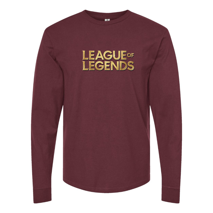 Men's League of Legends Game Long Sleeve T-Shirt