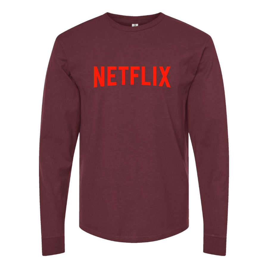 Men's Netflix Movie Show Long Sleeve T-Shirt