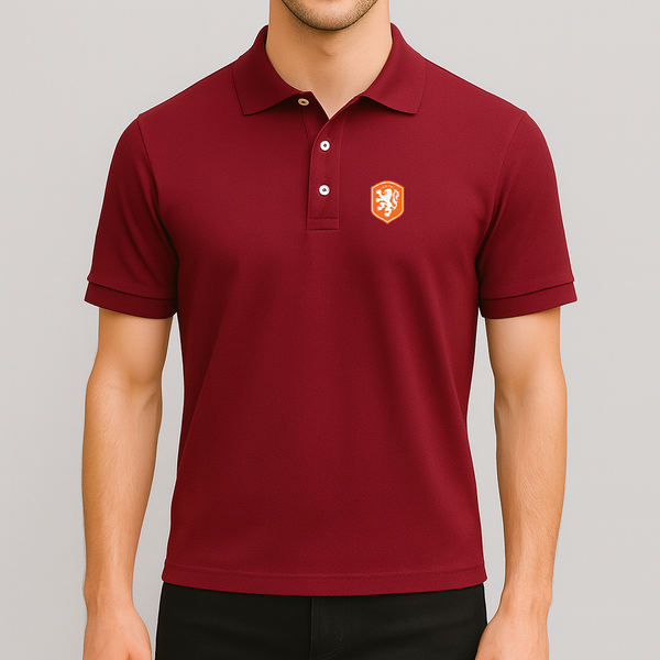 Men's Netherlands National Soccer Team Dry Blend Polo