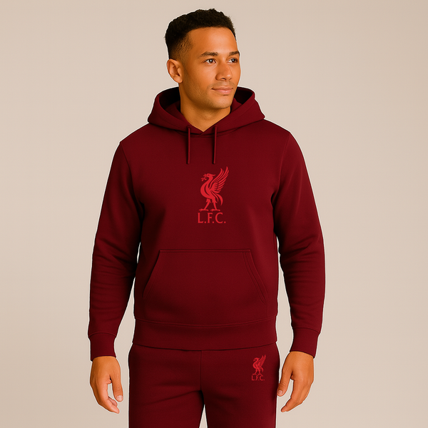 Men's Liverpool L.F.C. Soccer Logo Hoodie Joggers Set