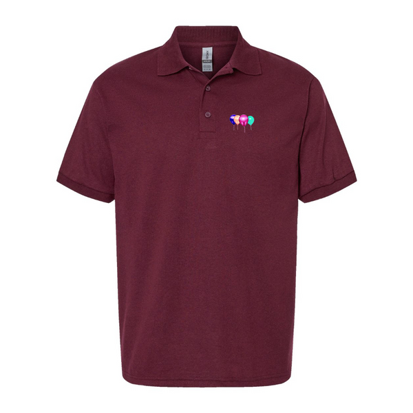 Men's Balloon-Emojis Logo Dry Blend Polo