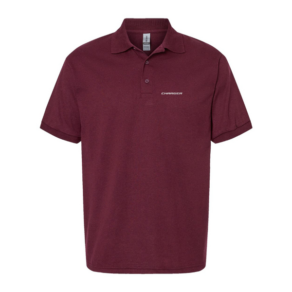 Men's Dodge Charger Logo Dry Blend Polo