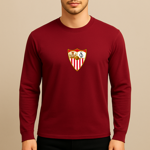 Men's Sevilla FC Long Sleeve T-Shirt