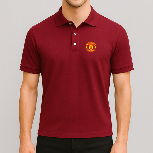 Men’s Manchester United Soccer Dry Blend Polo