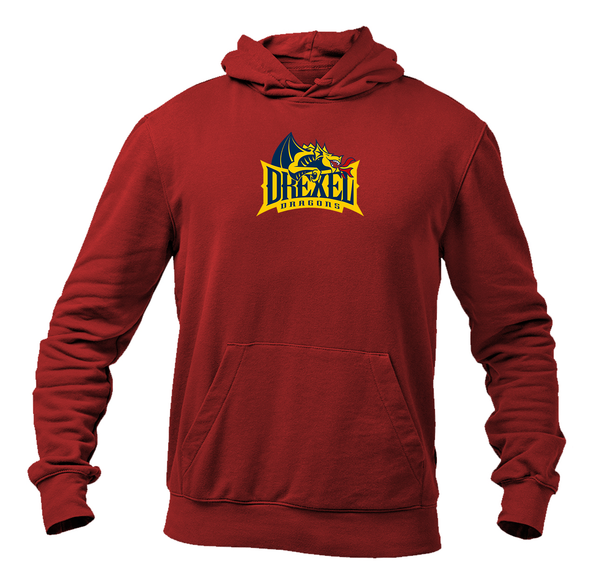 Men's Drexel Dragons Softstyle Midweight Hooded Sweatshirt