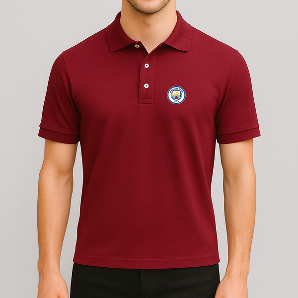 Men's Manchester City Soccer Dry Blend Polo