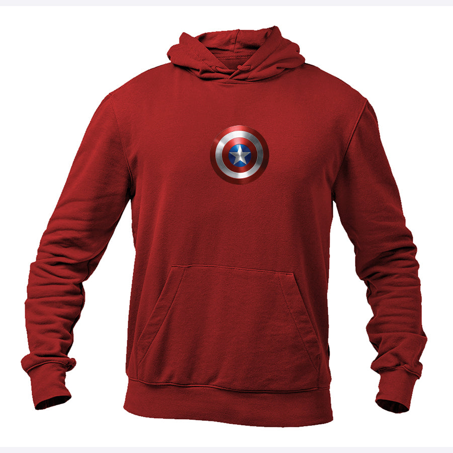 Men's Captain America Superhero Pullover Hoodie