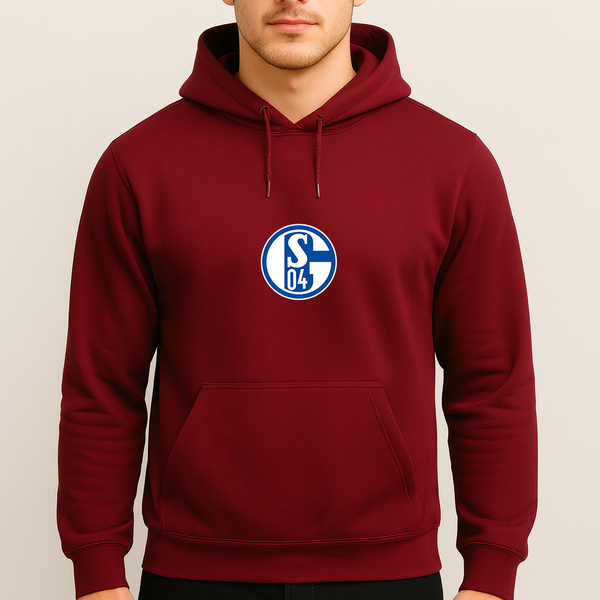 Men's Schalke 04 FC Pullover Hoodie