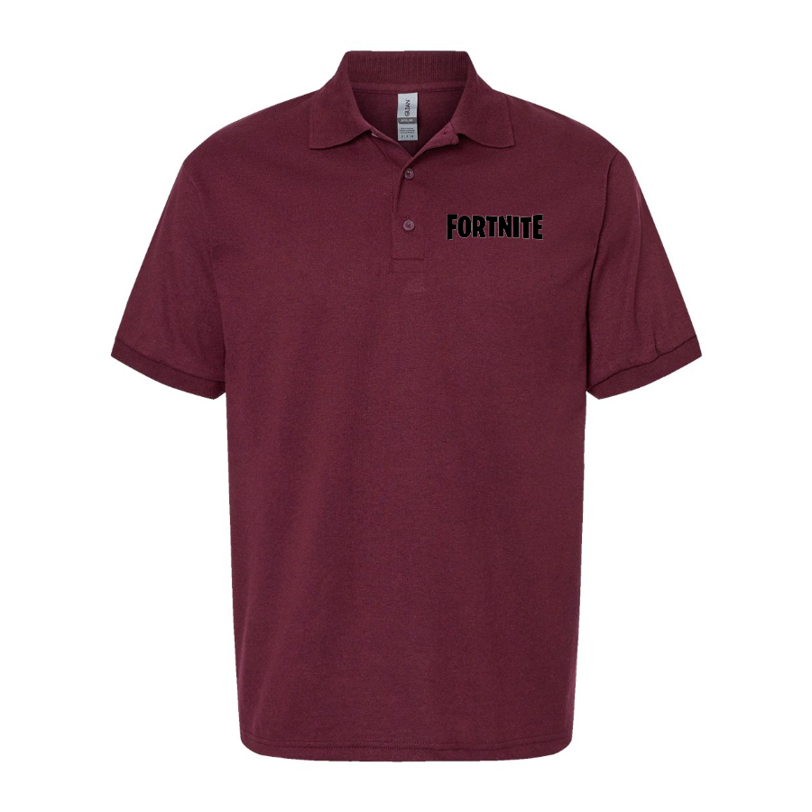 Men's Fortnite Battle Royale Game Dry Blend Polo