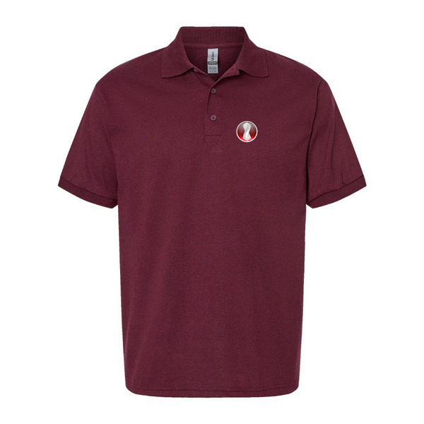 Men's Devon Motorworks Logo Dry Blend Polo
