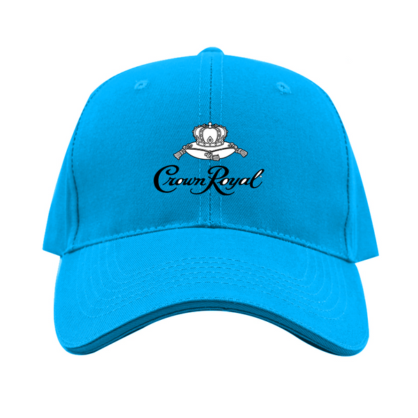 Crown Royal Logo  Dad Baseball Cap Hat