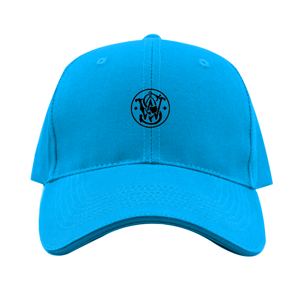 Smith and Wesson Symbol Logo Dad Baseball Cap Hat