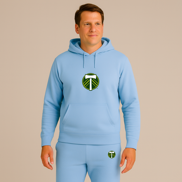 Men's Portland Timbers FC Hoodie Joggers Set