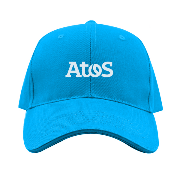 Atos Logo  Dad Baseball Cap Hat