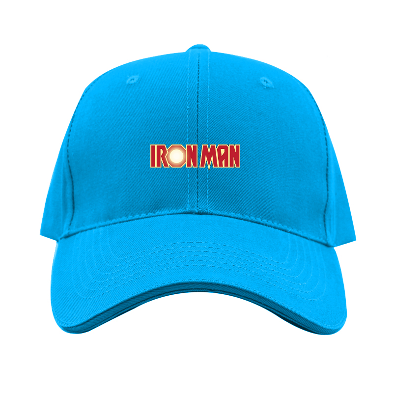 Iron Man Marvel Superhero Dad Baseball Cap Hat