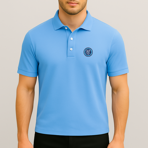 Men's New York City FC Dry Blend Polo