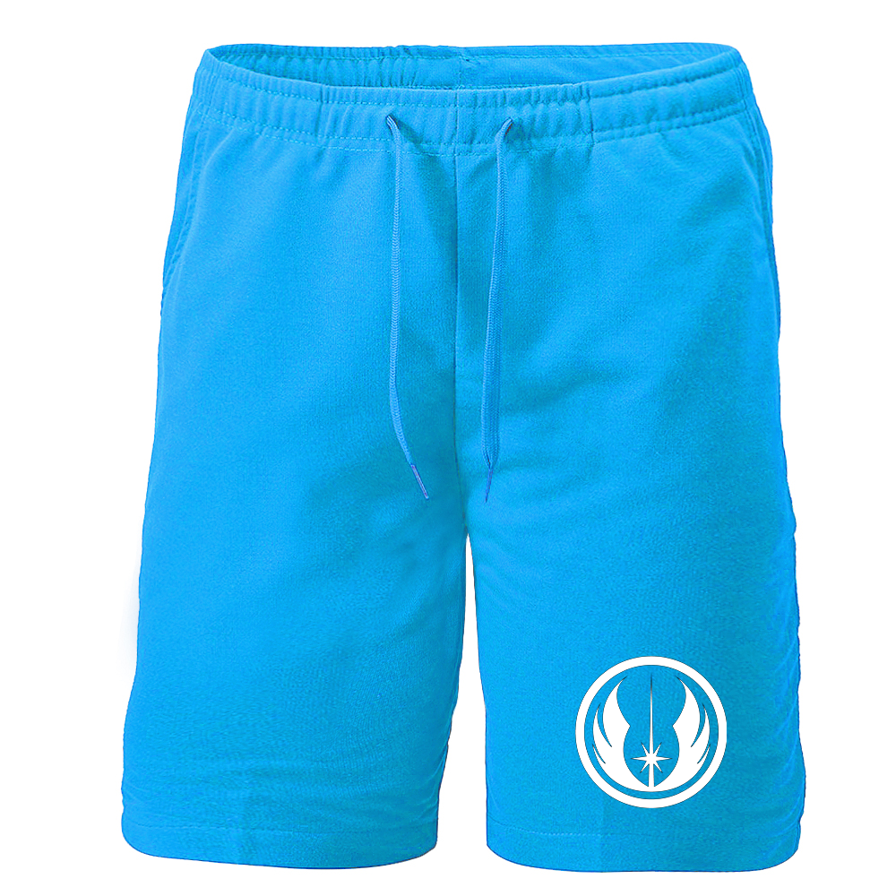 Men's Jedi Star Wars Movie Athletic Fleece Shorts