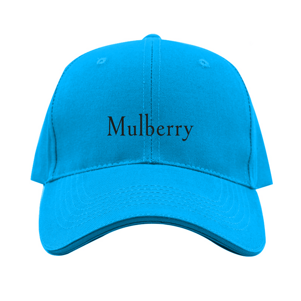 Mulberry  Logo  Dad Baseball Cap Hat