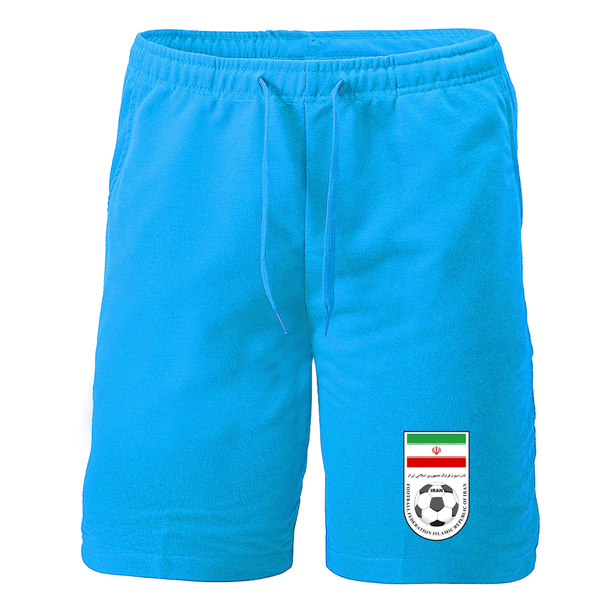 Men's Iran National Soccer Team Athletic Fleece Shorts