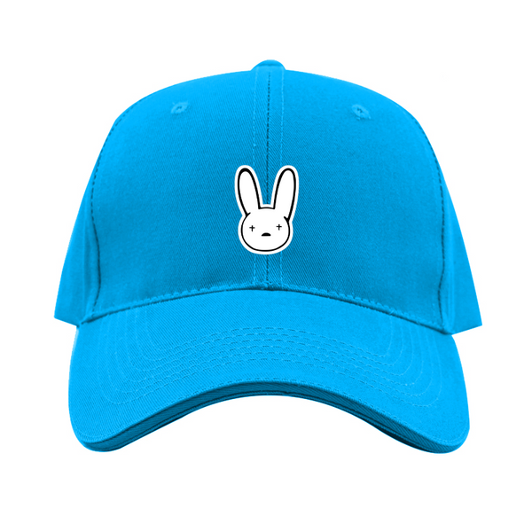 Bad Bunny Logo  Dad Baseball Cap Hat