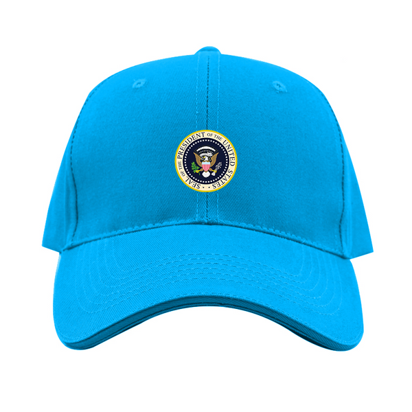 USA President Seal Logo  Dad Baseball Cap Hat