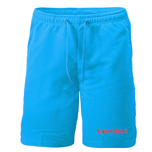 Men's Exxon Mobil Gas Station  Athletic Fleece Shorts