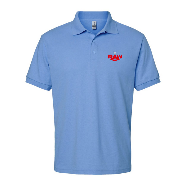 Men's  WWE Raw    Dry Blend Jersey Polo