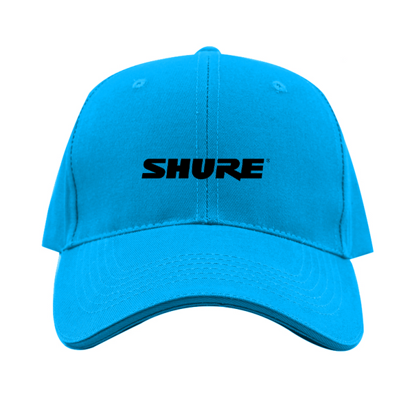 Shure Logo  Dad Baseball Cap Hat