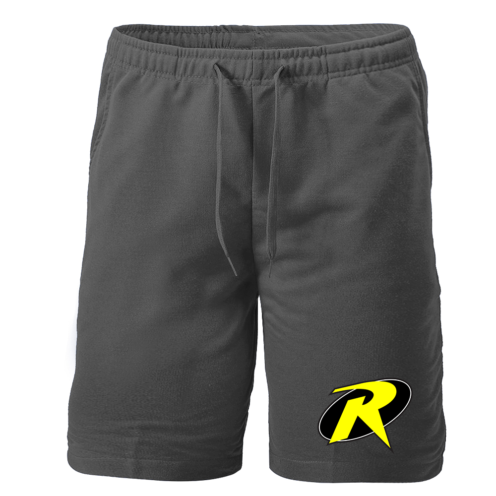 Men's Robin DC Comics Superhero Athletic Fleece Shorts