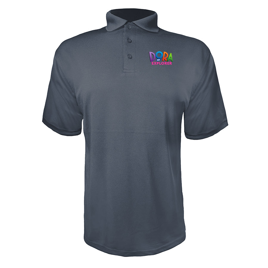 Men's Dora The Explorer Cartoon Polyester Polo