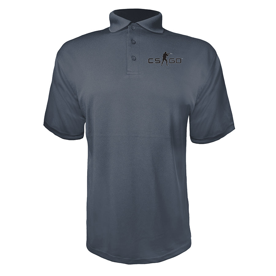 Men's Counter Strike GO Game Polyester Polo