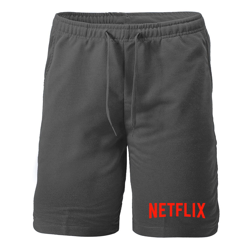 Men's Netflix Movie Show Athletic Fleece Shorts