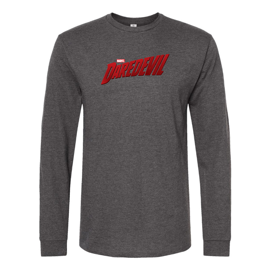 Men's Daredevil Marvel Superhero Long Sleeve T-Shirt