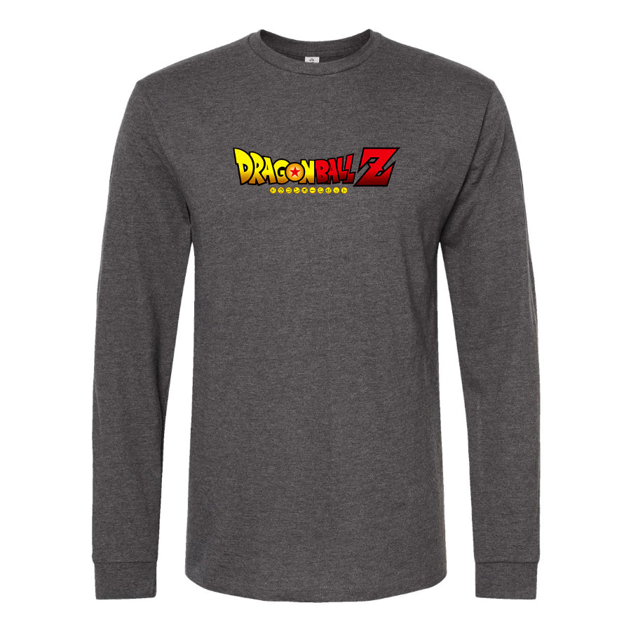 Men's Dragon Ball Z Cartoon Title Long Sleeve T-Shirt