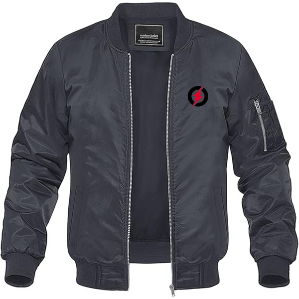 Men's Rayovac Lightning Lightweight Bomber Jacket Windbreaker Softshell Varsity Jacket Coat