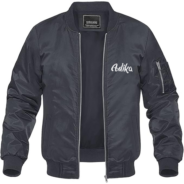 Men's Adika Lightweight Bomber Jacket Windbreaker Softshell Varsity Jacket Coat