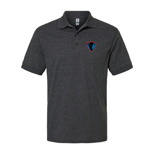 Men's DePaul Blue Demons Dry Blend Jersey Polo