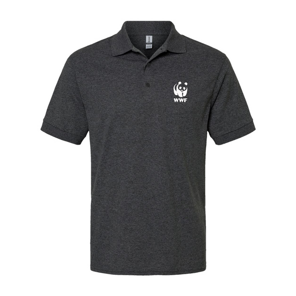 Men's  WWF    Dry Blend Jersey Polo
