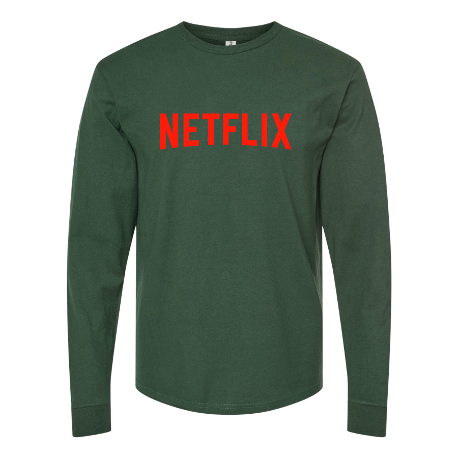 Men's Netflix Movie Show Long Sleeve T-Shirt