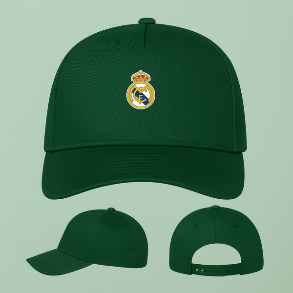 Real Madrid Soccer Five Panel Twill Snapback Cap
