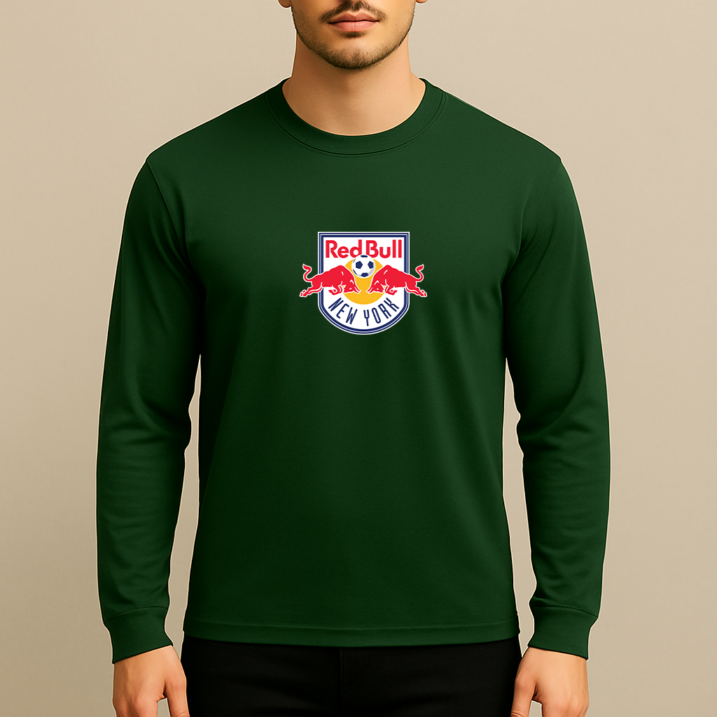 Men's New York Red Bulls FC Long Sleeve T-Shirt