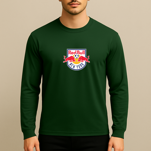 Men's New York Red Bulls FC Long Sleeve T-Shirt