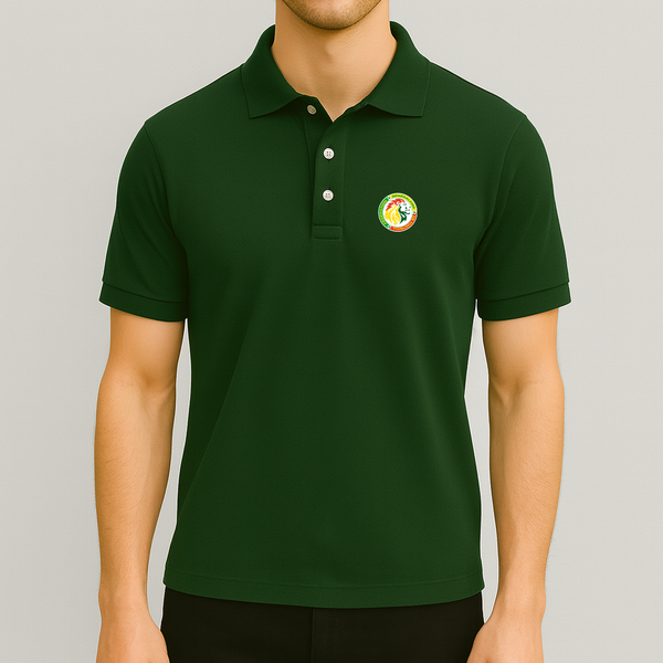 Men's Senegal National Soccer Team Dry Blend Polo