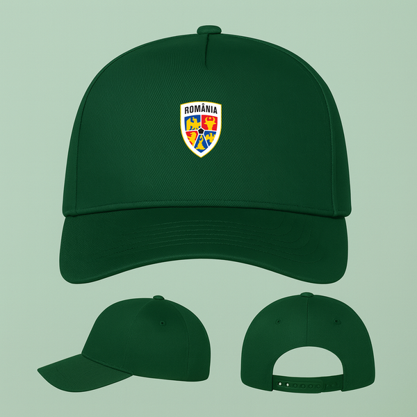 Romania National Soccer Team  Five Panel Twill Snapback Cap