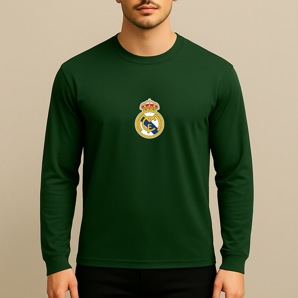 Men’s Real Madrid Soccer Long Sleeve T-Shirt