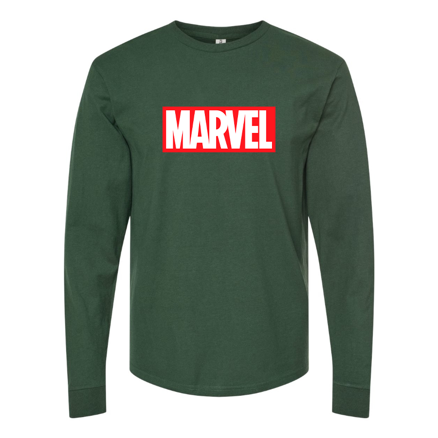 Men's Marvel Comics Superhero Long Sleeve T-Shirt